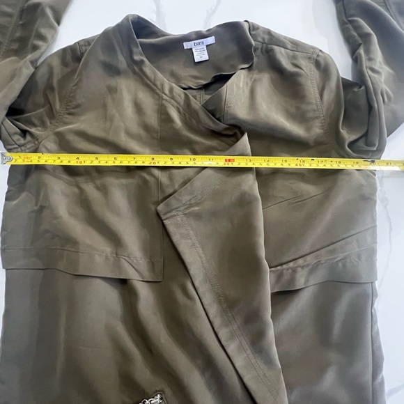 Bar lll Utility Lightweight Jacket, Soft drapey army Green great condition M - Picture 5 of 7